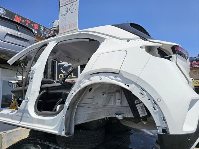Opel Mokka sol arka çamurluk beyaz