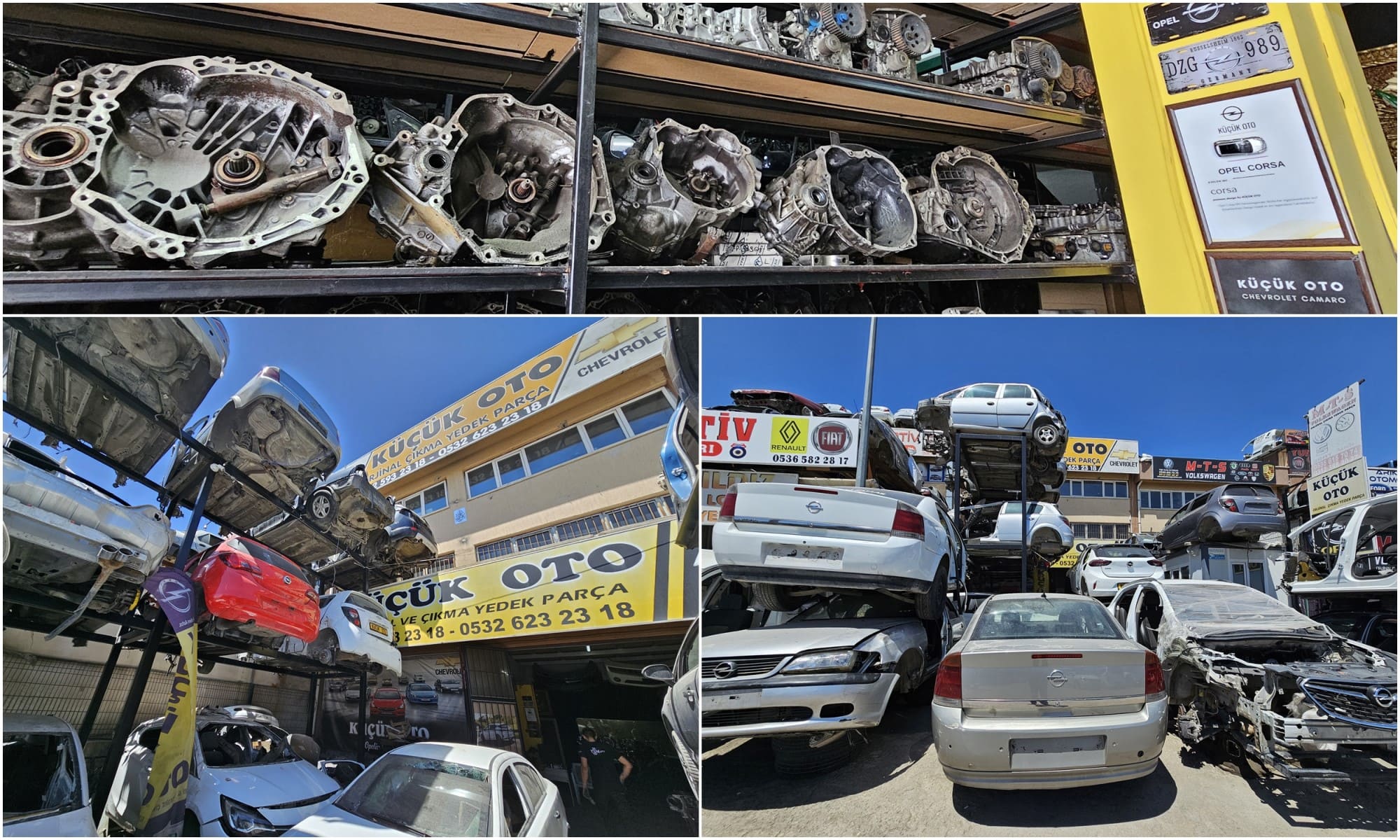 opel çıkma yedek parça